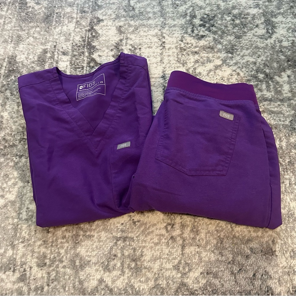 Figs Purple Scrubs